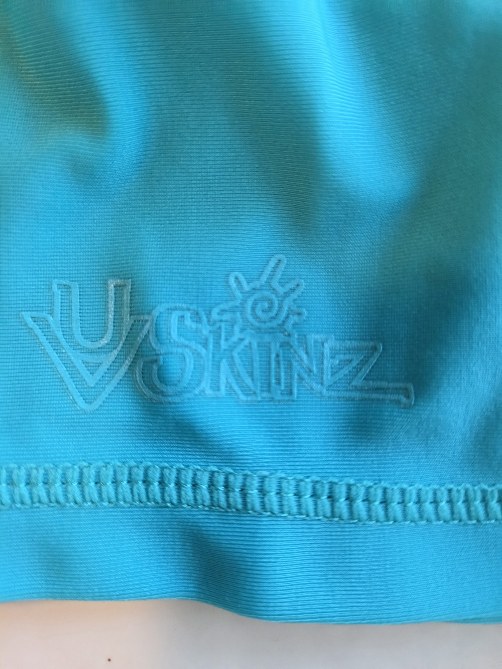 UVSkinz Womens Swim Rashguard in Teal